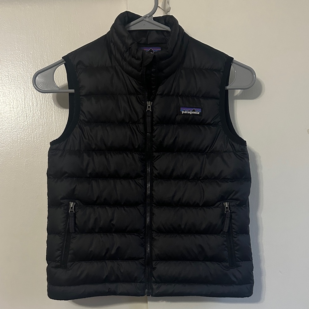 Kids Patagonia puffer vest Black XS 5/6
